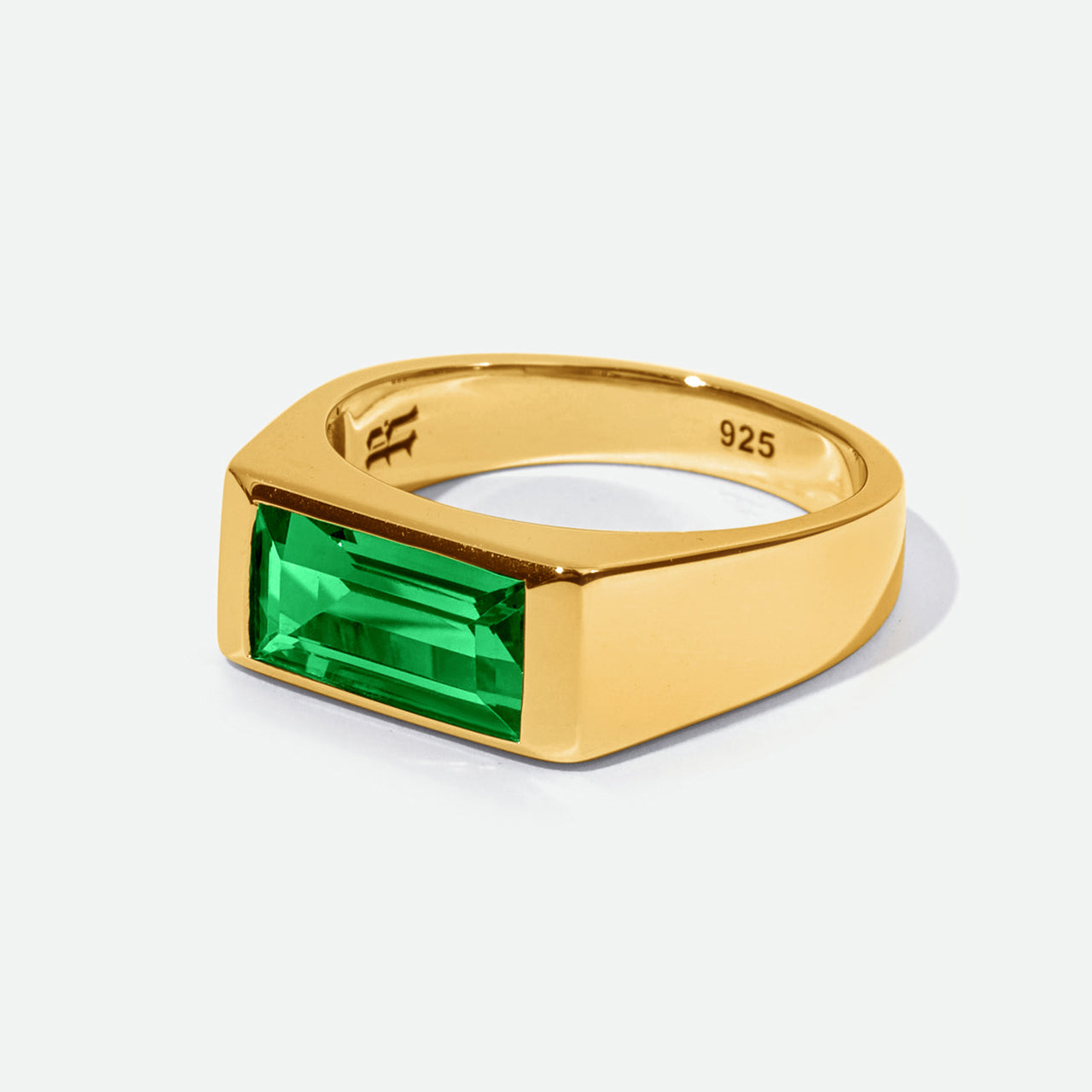 Sona Ring | Emerald Gold