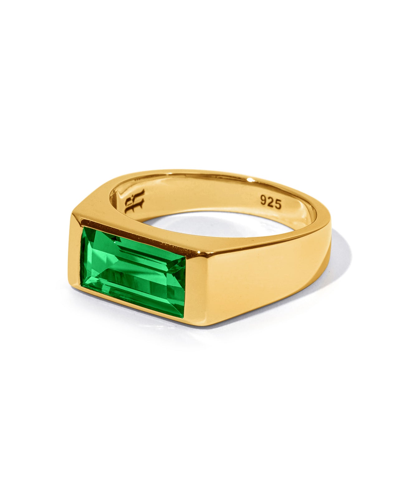 Sona Ring | Emerald Gold
