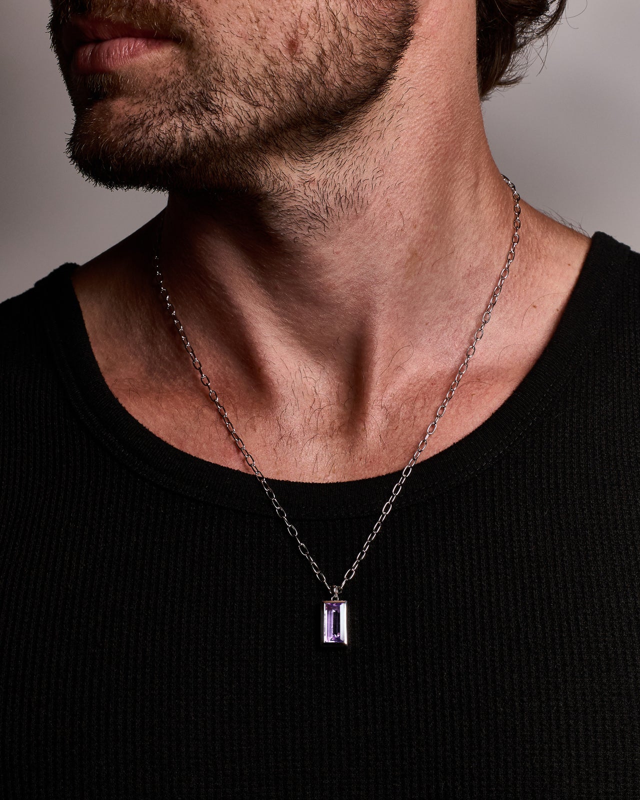 Sona Pendant | Amethyst