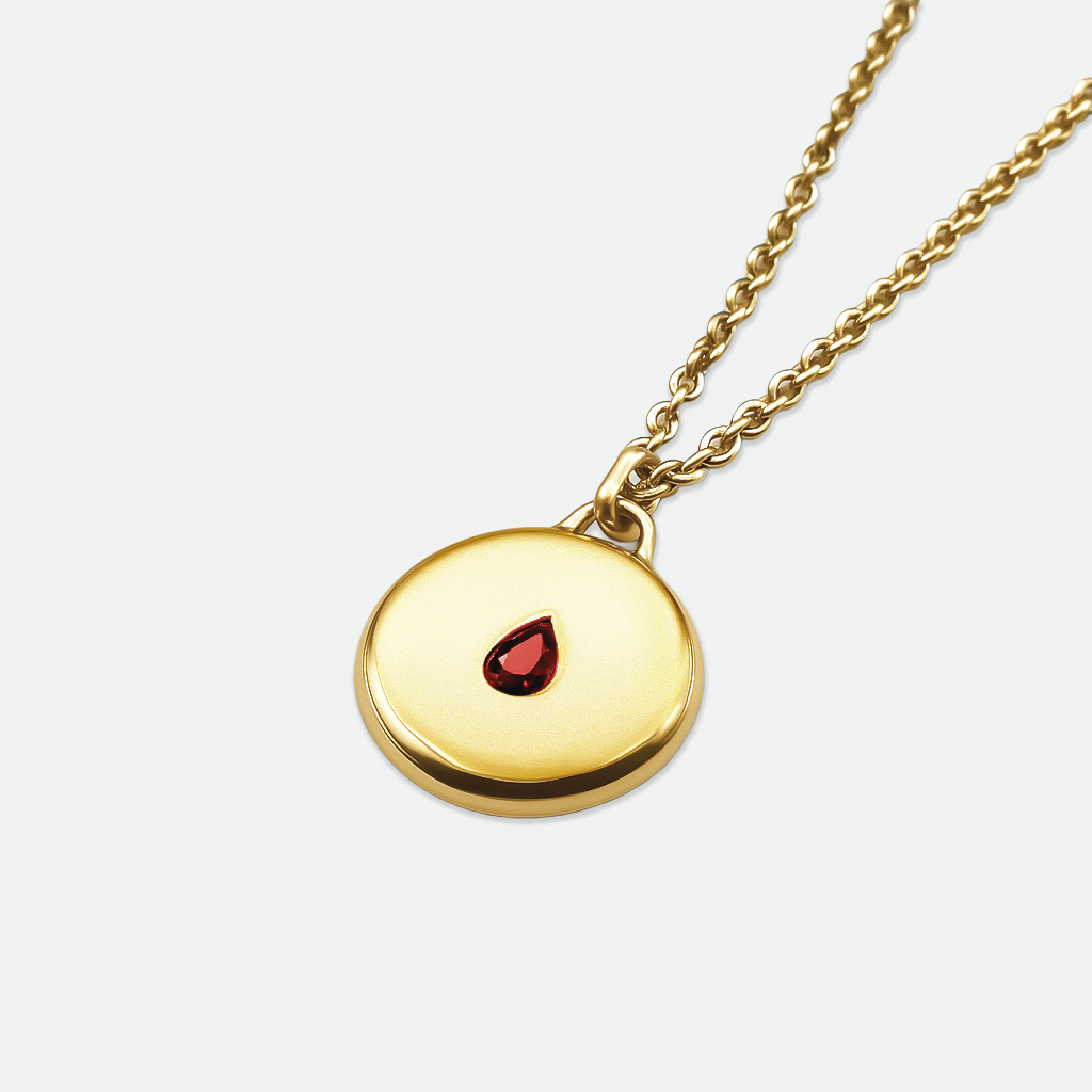 Teardrop Pendant | Gold