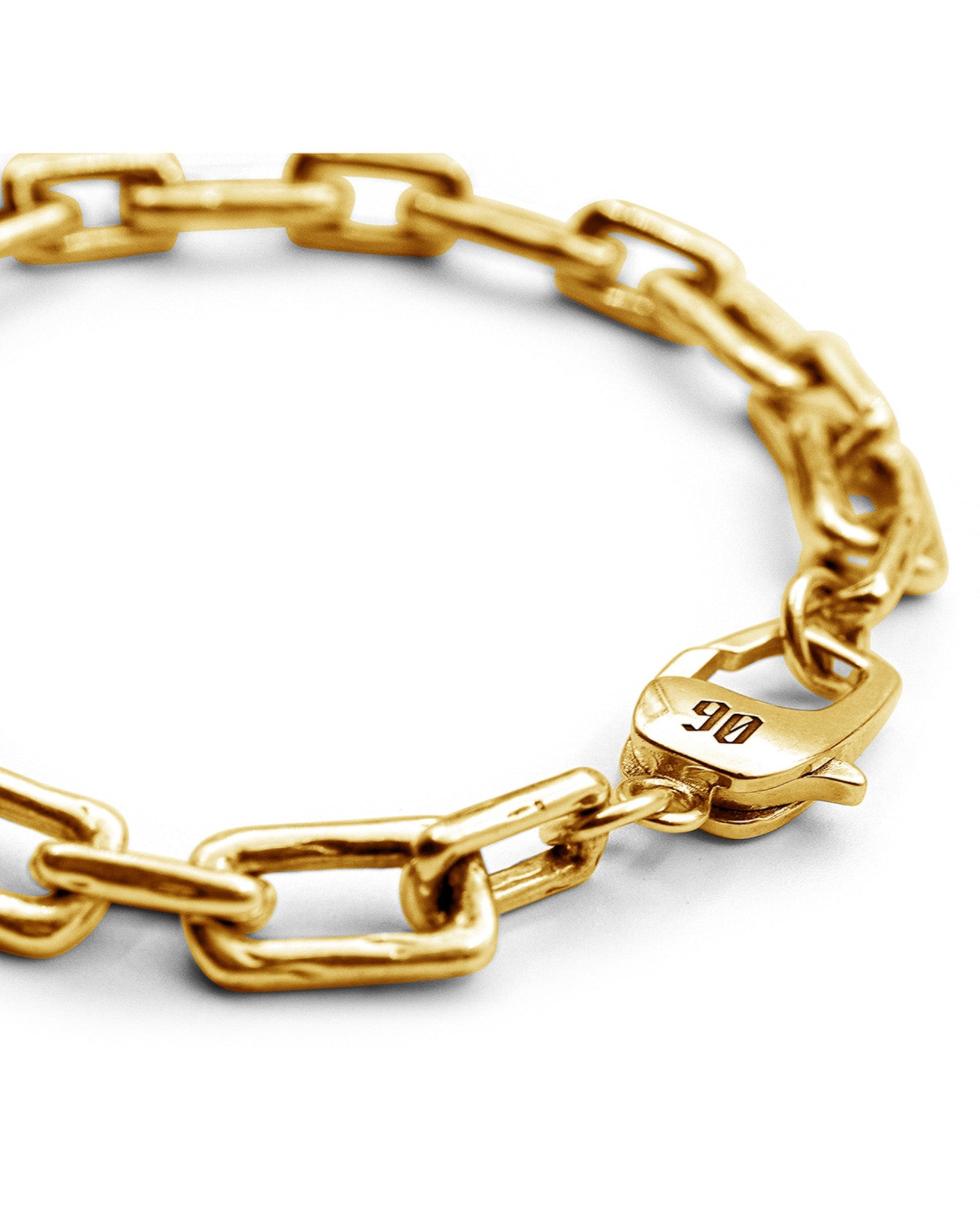 Close-up of the Curtis bracelet's clasp