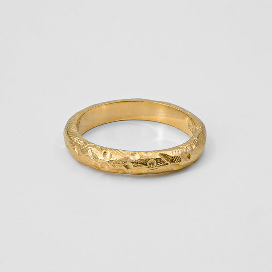Mickey Gold Ring